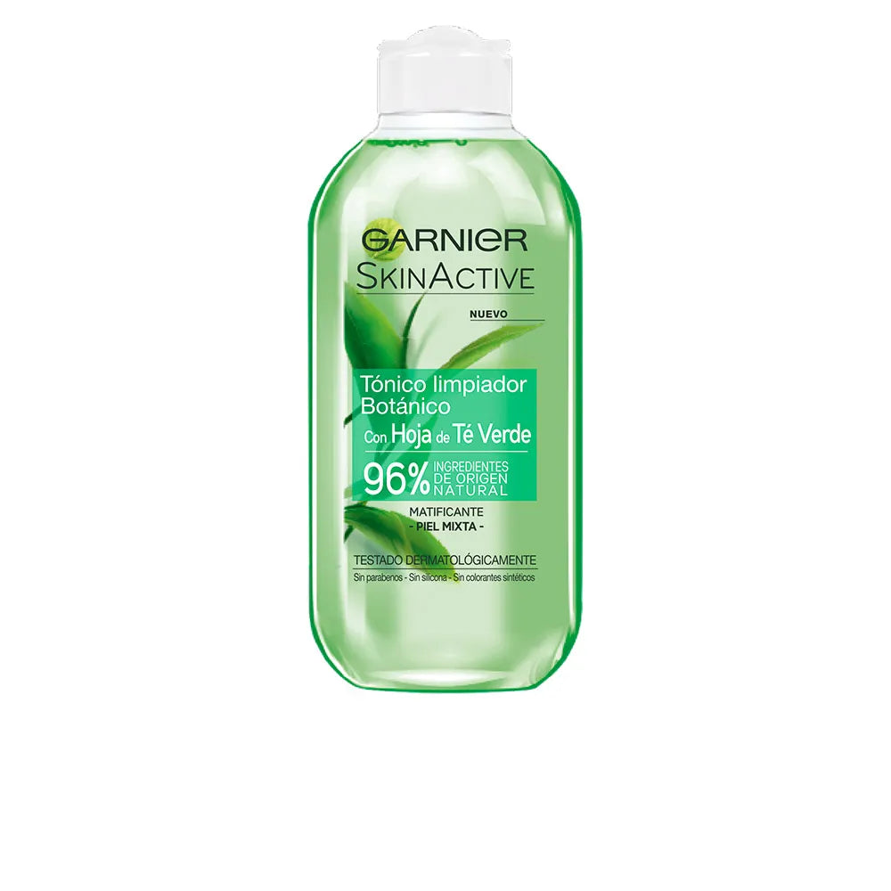Garnier Skinactive Leaf Green Te Tonic Cleaner Skin Mixed Unisex, 200 ml