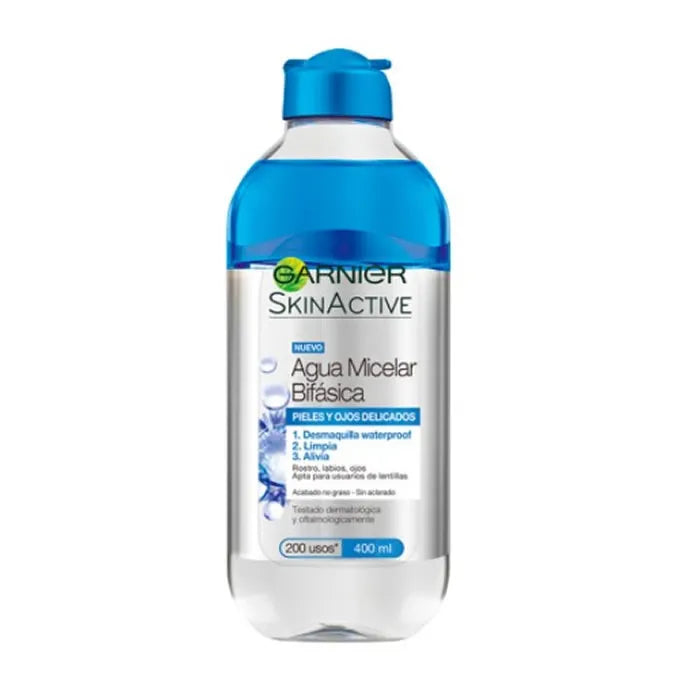 Garnier Skin Active Biphasic Micellar Water Unisex, 400 ml