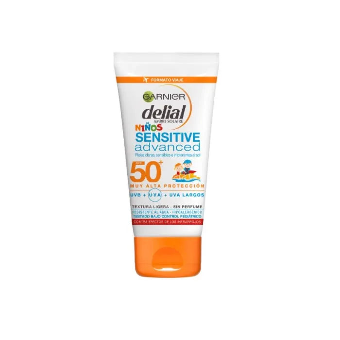Delial Children Sensitive Advanced Sunscreen Spf Unisex, 50 ml
