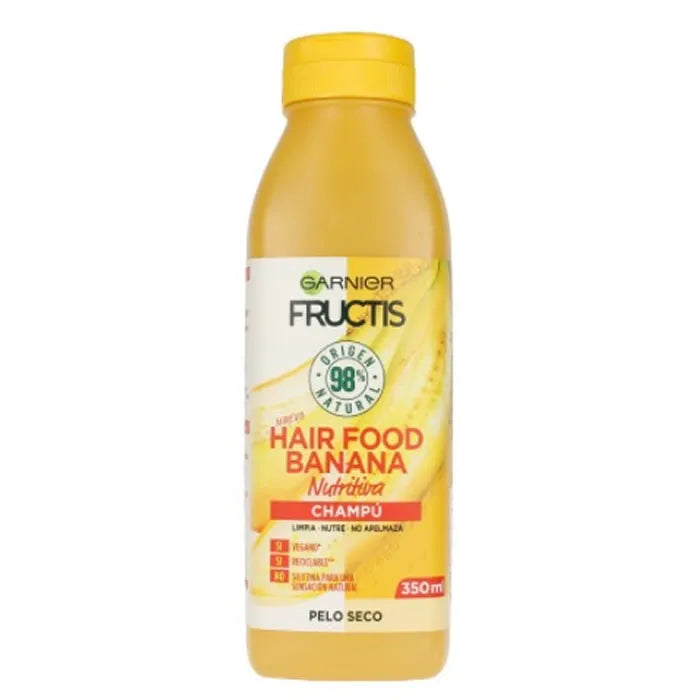 Garnier Fructis Hair Food Banana Ultra Nutritive – Shampoo Unisex, 350 ml