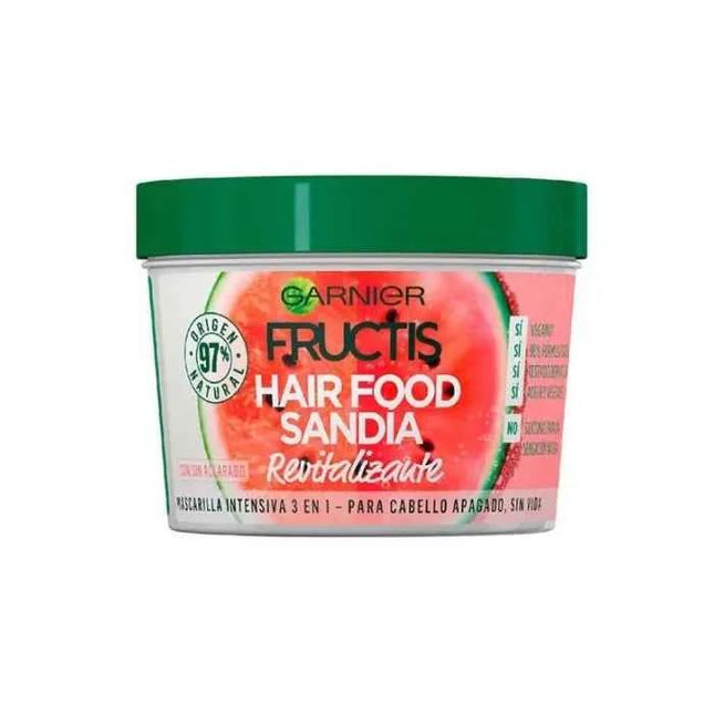 Garnier Fructis Hair Food Watermelon Revitalizing Mask Unisex, 390 ml