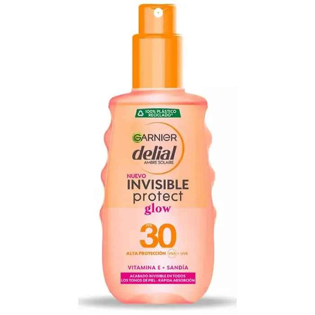 Garnier Delial Invisible Protect Glow Spf30 – Spray Unisex, 150 ml