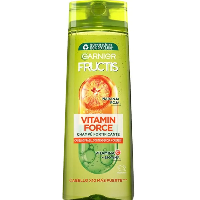 Garnier Fructis Vitamin Force Fortifying – Shampoo Unisex, 360 ml