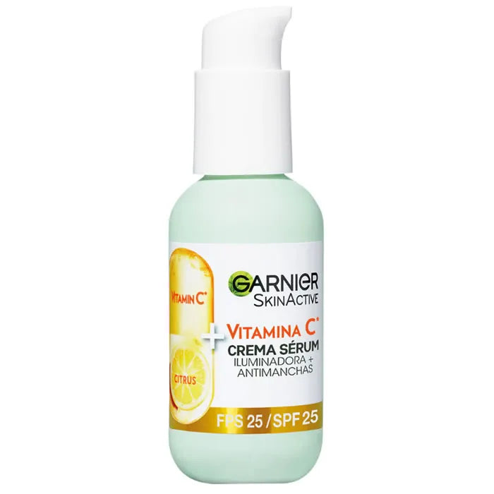 Garnier SkinActive Anti Spot Illuminating – Serum Cream Vitamin C Spf25 Unisex, 50 ml