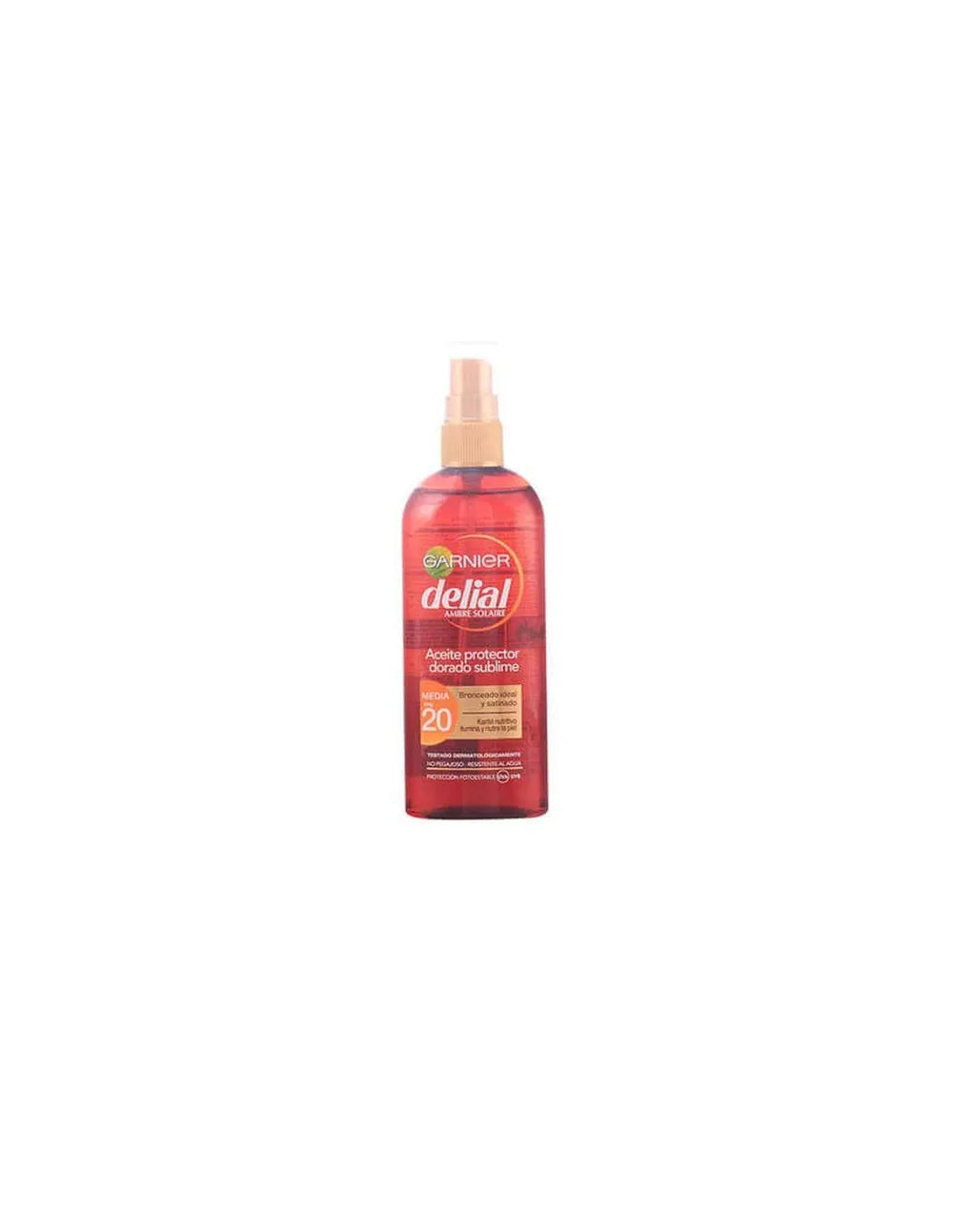 Delial Aceite Protector Dorado Sublime Spf20 – Spray Unisex, 150 ml