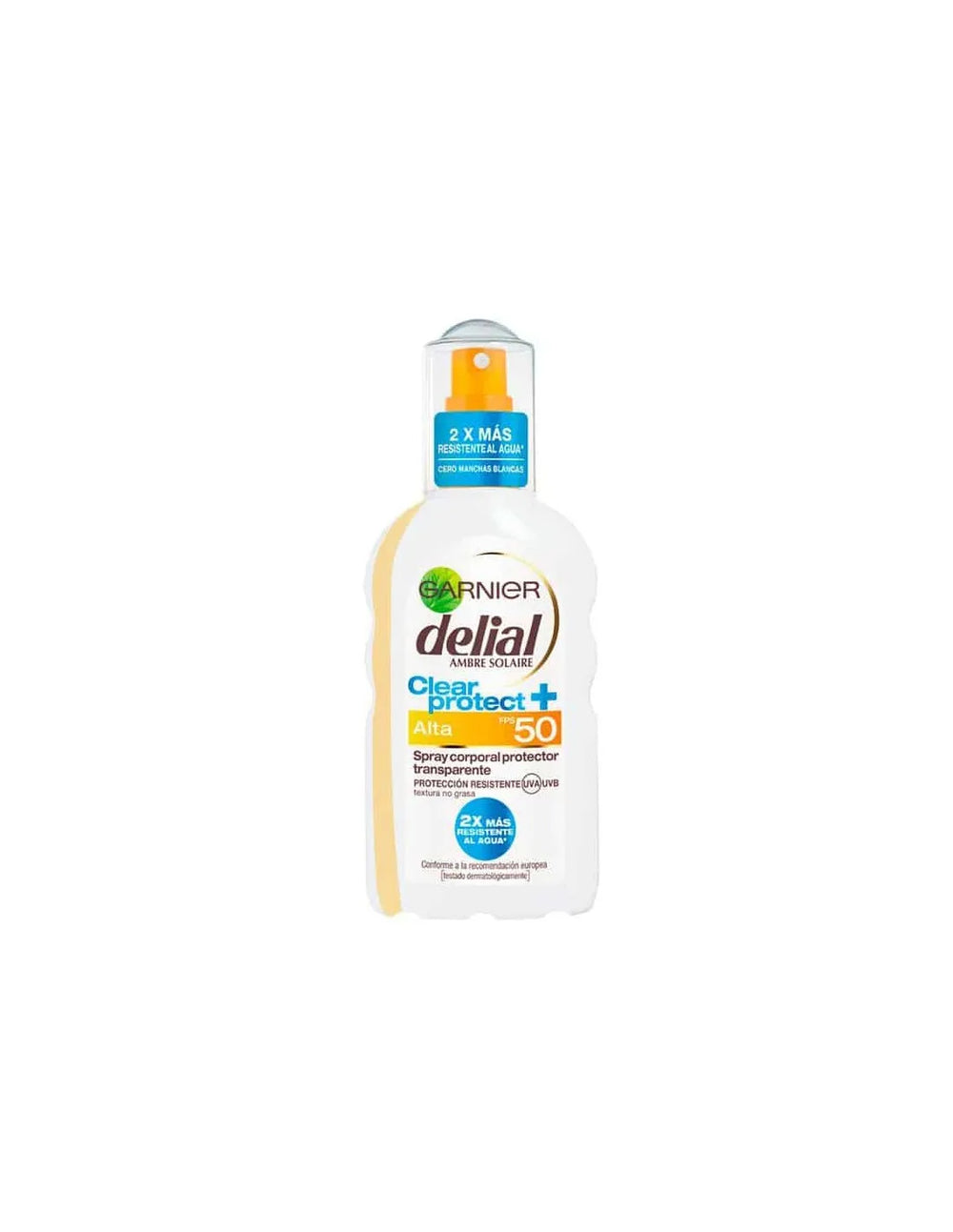 Delial Clear Protect – Spray Transparente Spf50 Unisex, 200 ml