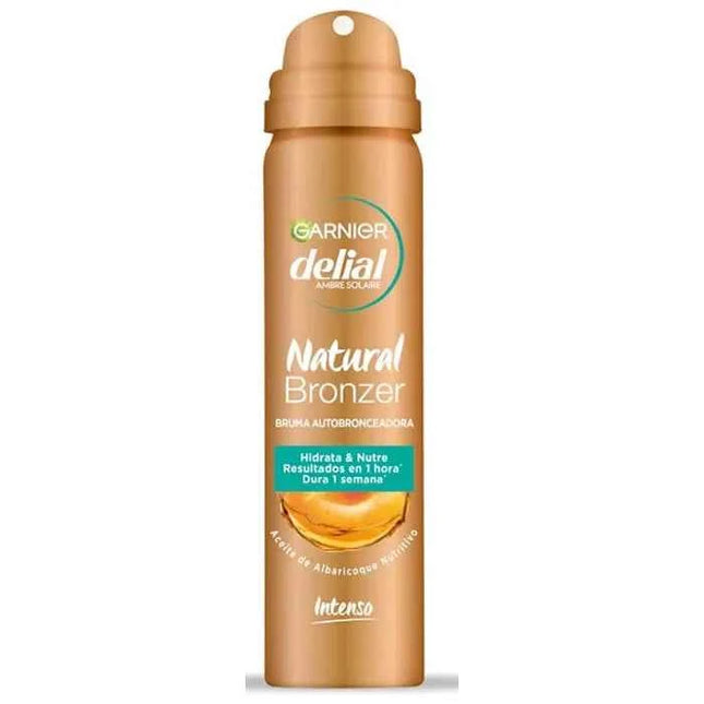 Garnier Natural Bronzer Self Tanning Mist Intense – Spray Unisex, 75 ml