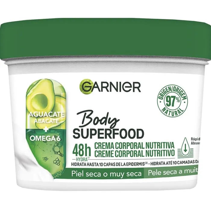Garnier Body Superfood Nourishing Avocado Body – Cream Unisex, 380 ml