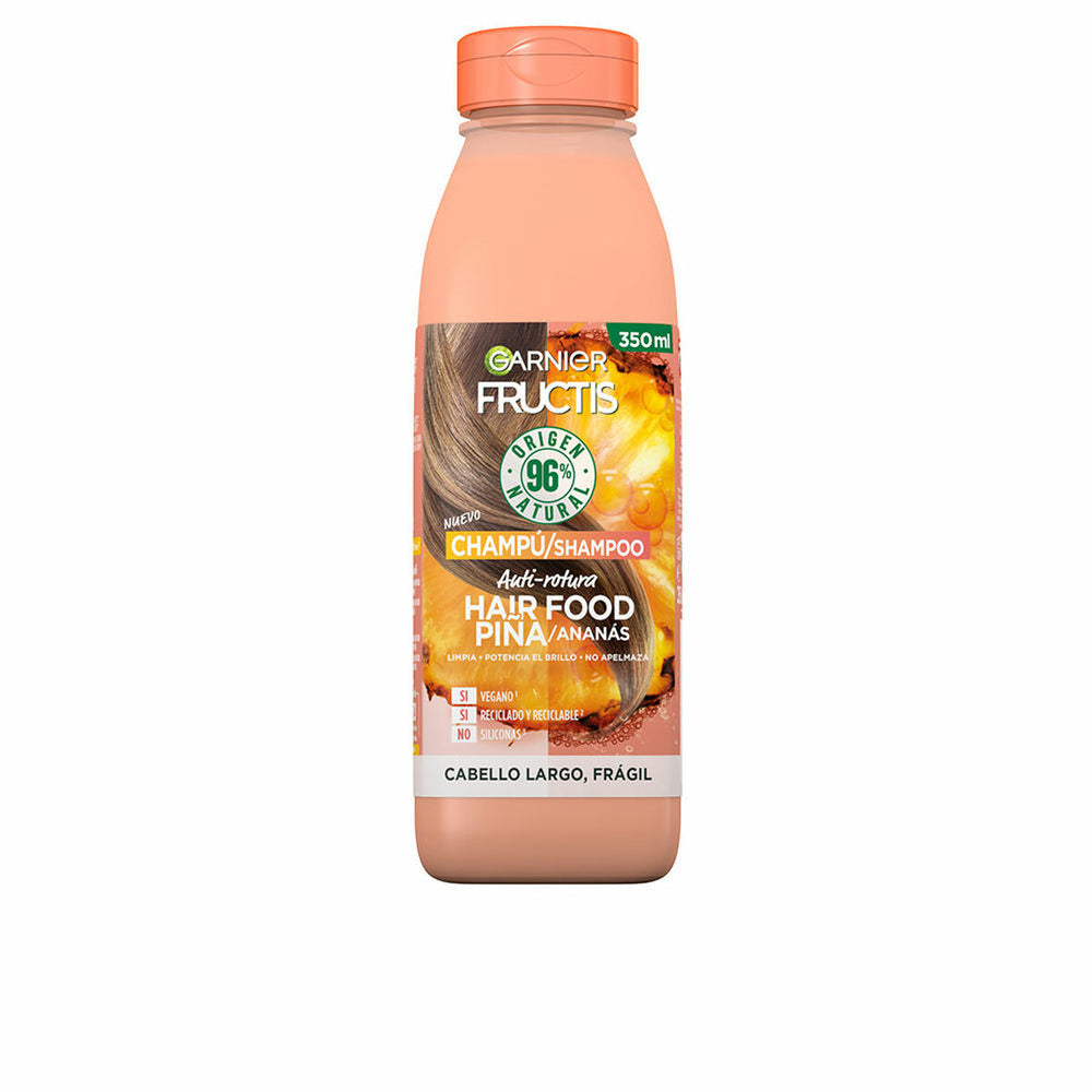 Garnier Fructis Hair Food Piña Champú Anti-Rotura Unisex, 350 ml
