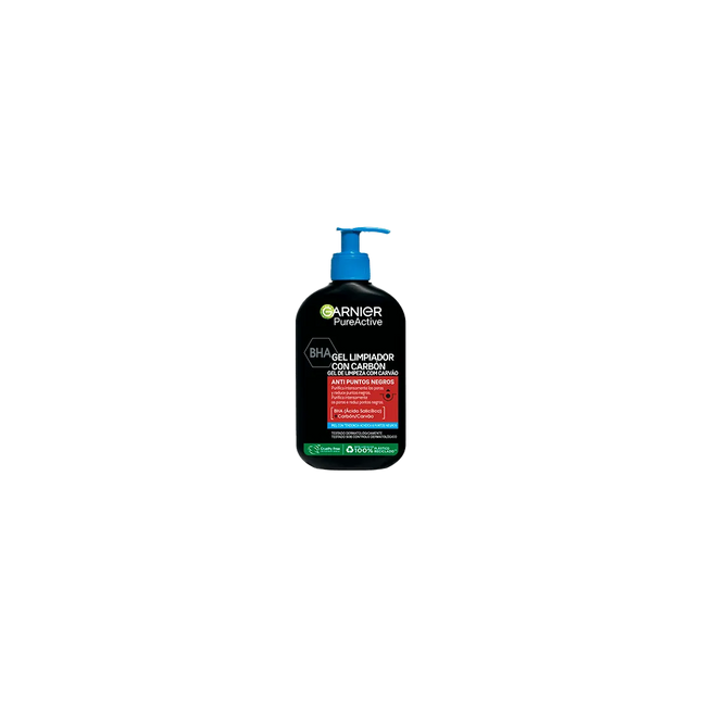 Garnier Pure Active – Gel Limpiador Hidratante Unisex, 250 ml