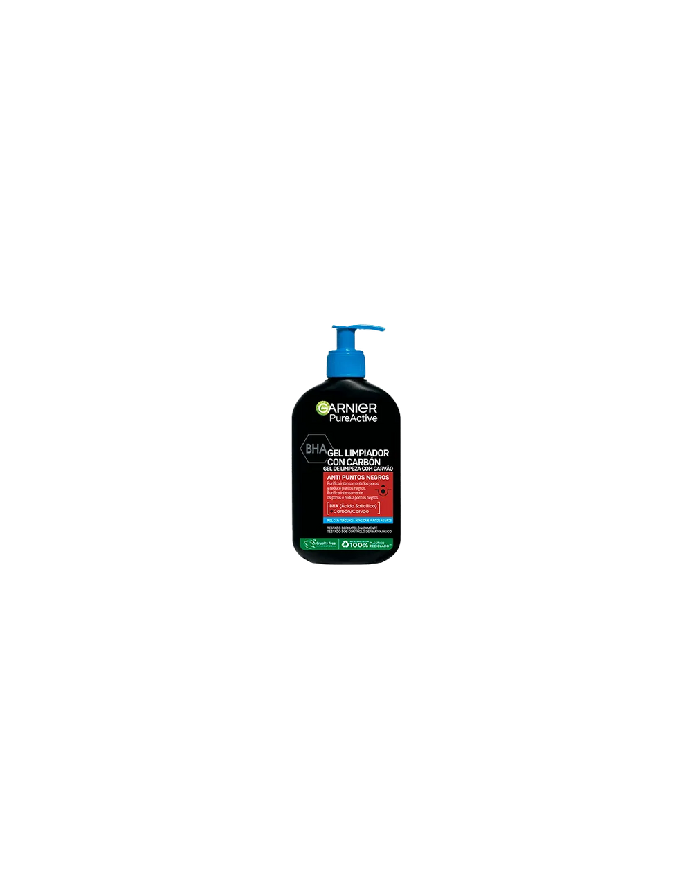 Garnier Pure Active – Gel Limpiador Hidratante Unisex, 250 ml