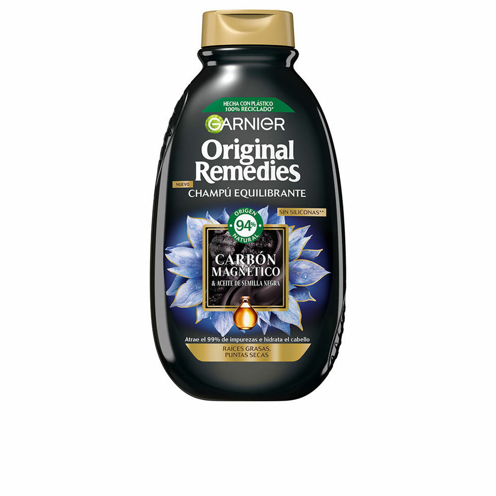 Garnier Original Remedies Carbón Magnético Champú Unisex, 250 ml