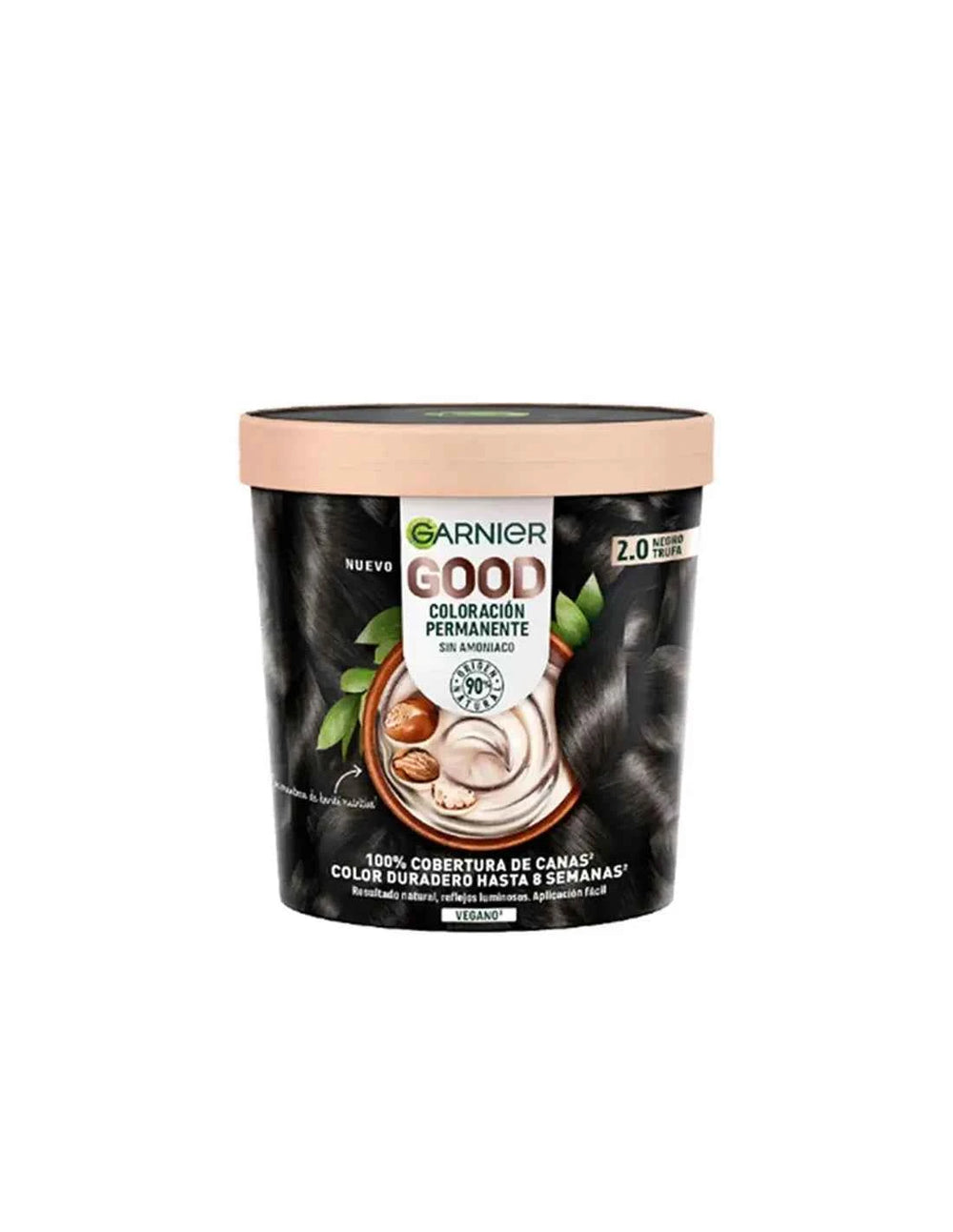 Garnier Good Coloración Permanente 2,0 Negro Trufa 1 U Unisex