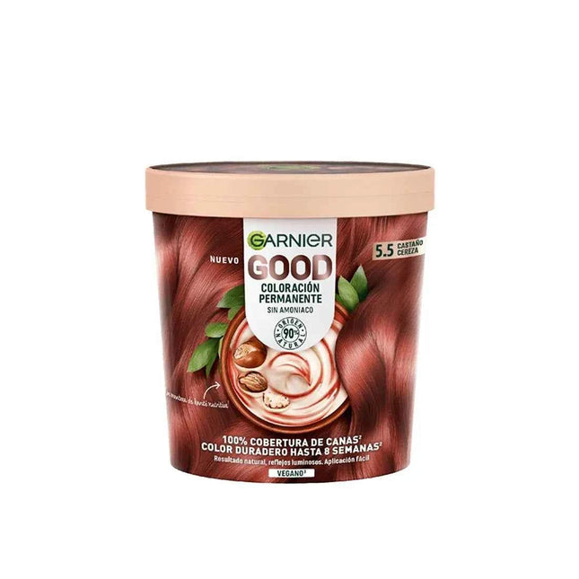 Garnier Good Coloración Permanente 5,5 Castaño Cereza 1 U Unisex