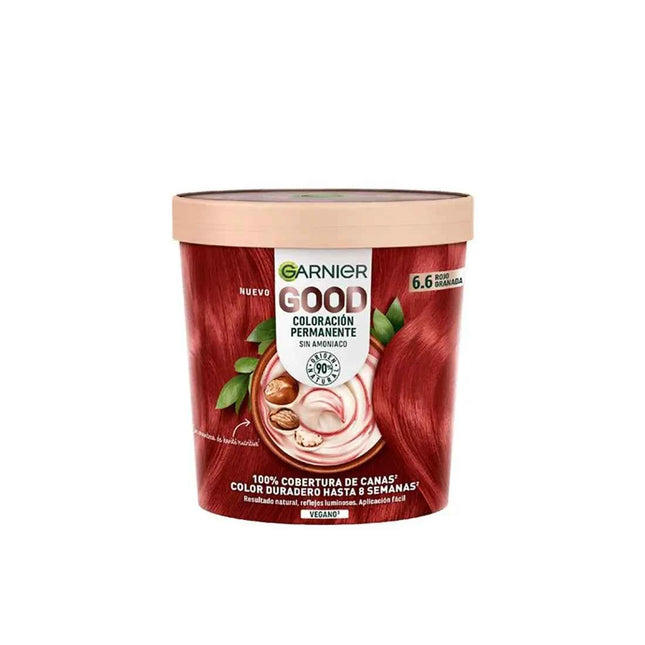 Garnier Good Coloración Permanente 6,6 Rojo Granada 1 U Unisex