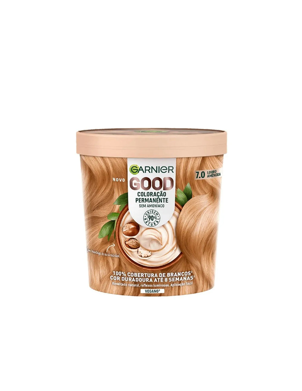 Garnier Good Coloración Permanente 7,0 Rubio Almendra 1 U Unisex