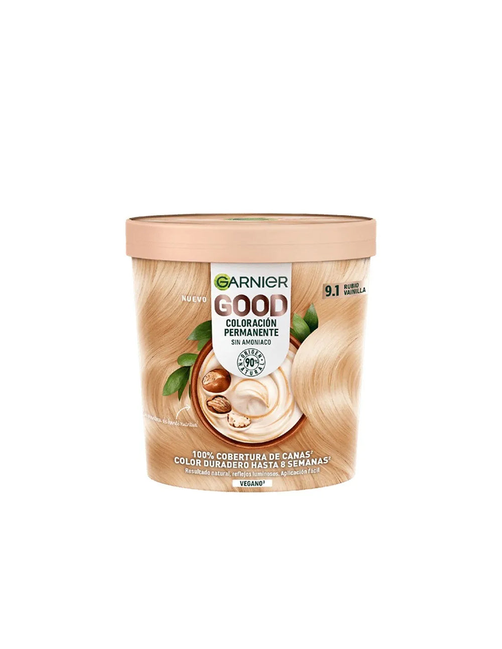 Garnier Good Coloración Permanente 9,1 Rubio Vainilla 1 U Unisex