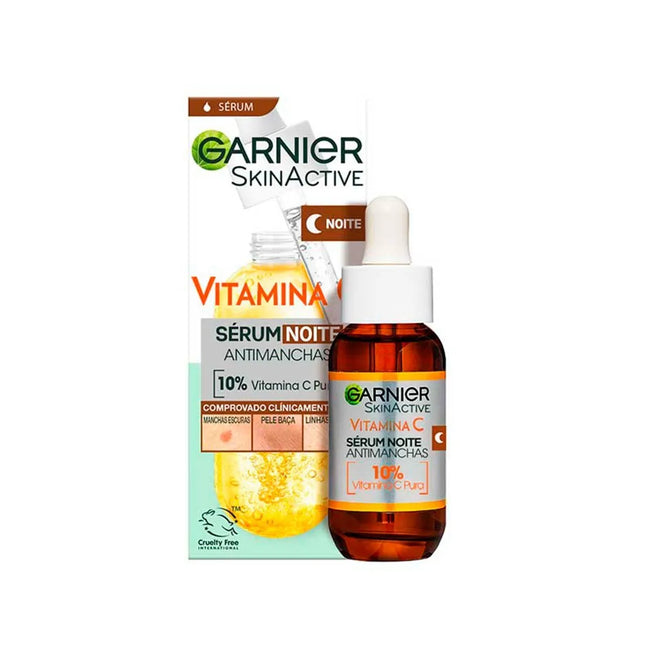 Garnier Skinactive Vitamina C Sérum De Noche Antimanchas Unisex, 30 ml