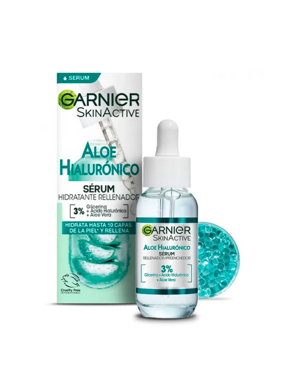 Garnier Skinactive Aloe Hialurónico Sérum Unisex, 30 ml