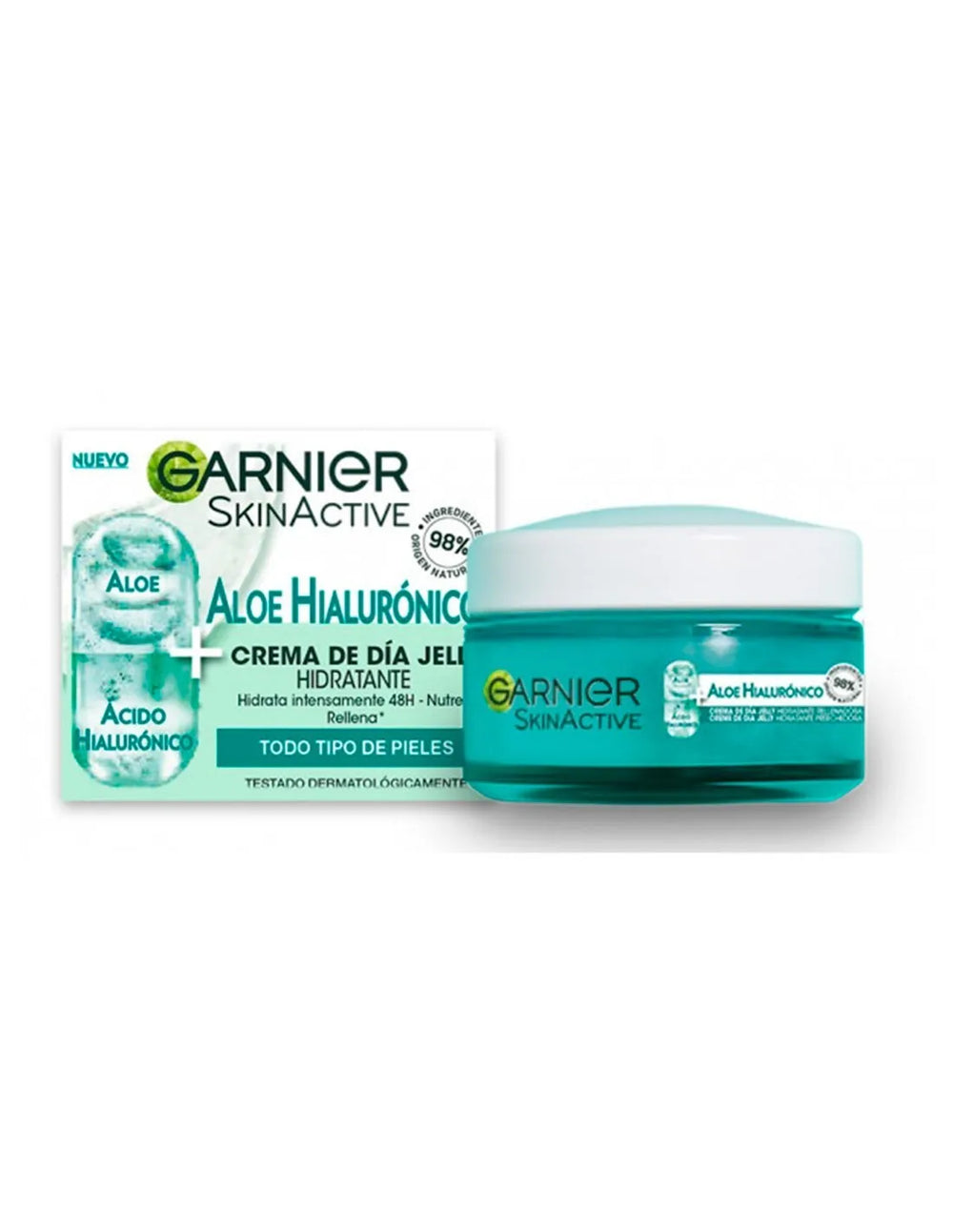 Garnier Skinactive Aloe Hialurónico Crema De Día, 50 ml