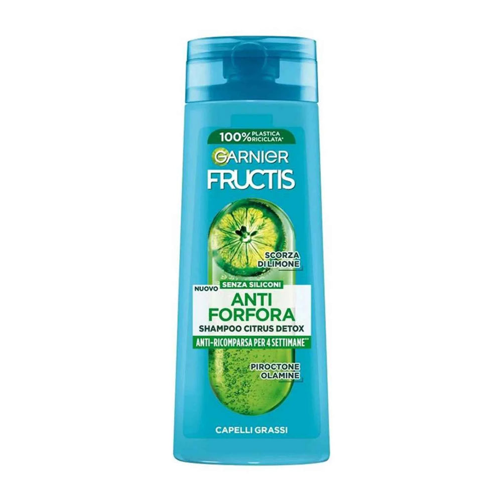 Garnier Fructis Anti Forfora Citrus Detox Champu Unisex, 250 ml