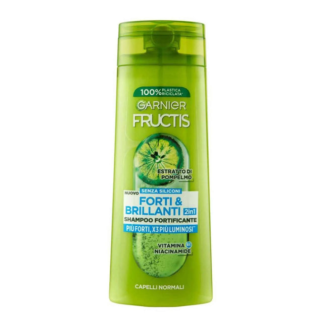 Garnier Puliti y Brillianti Champu 2in1 Pompelmo Unisex, 250 ml