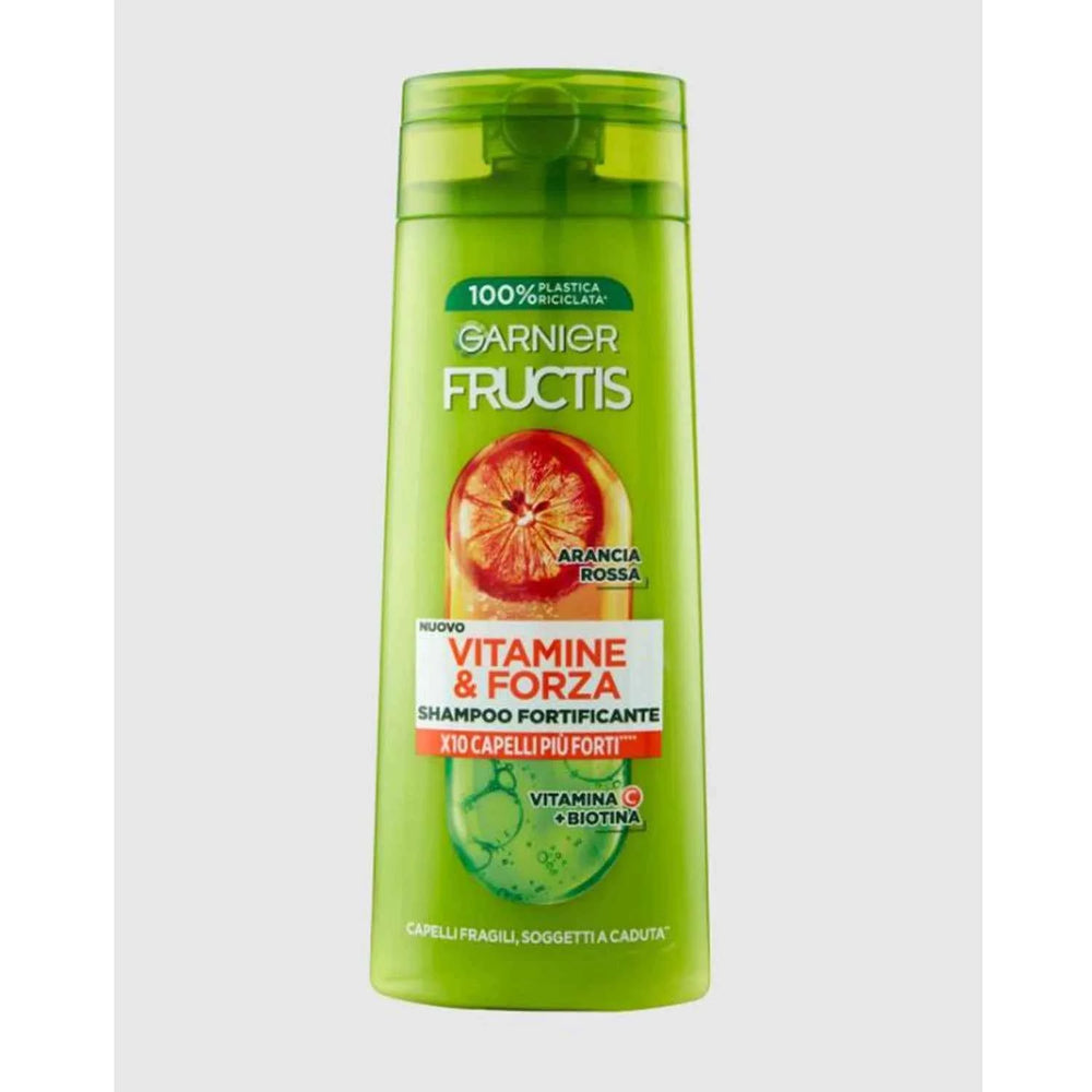 Garnier Fructis Champu Vitamine y Forza Unisex, 250 ml