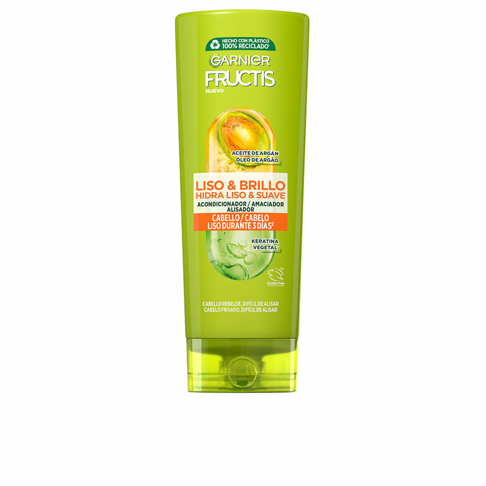 Garnier Fructis Liso y Brillo Acondicionador Unisex, 250 ml