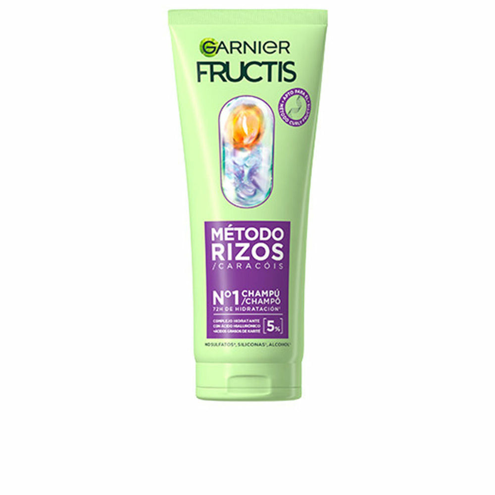 Garnier Fructis Método Rizo Champú Unisex, 200 ml