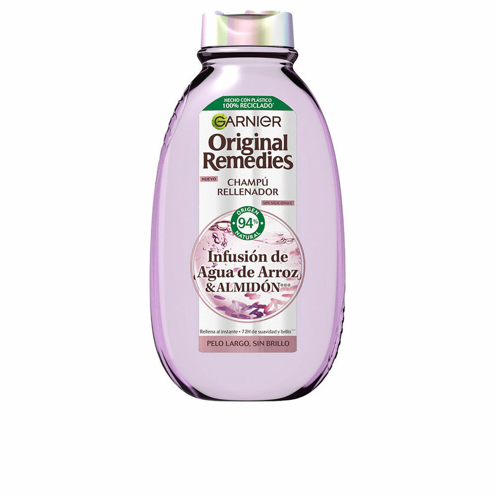 Garnier Original Remedies Champú Agua De Arroz Unisex, 300 ml