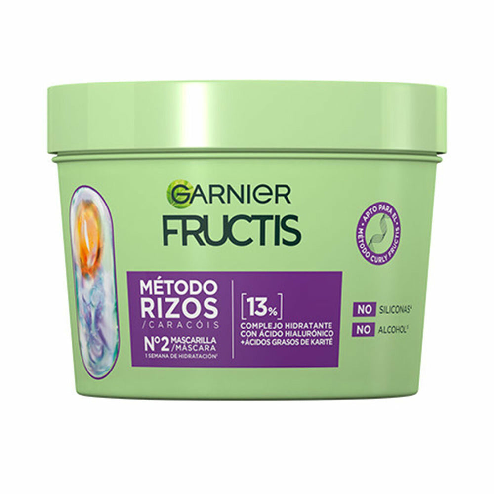 Garnier Fructis Método Rizo Mascarilla Unisex, 370 ml