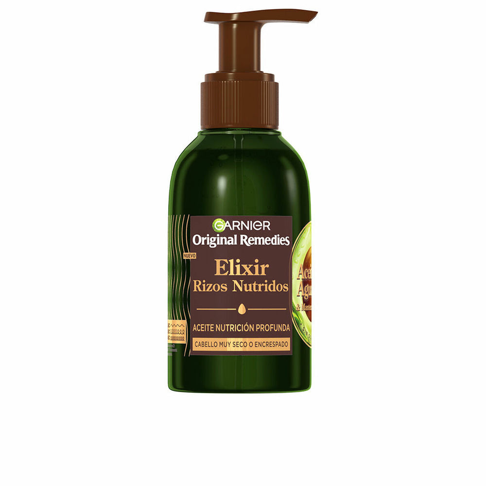 Garnier Original Remedies Elixir Rizos Nutridos, 120 ml