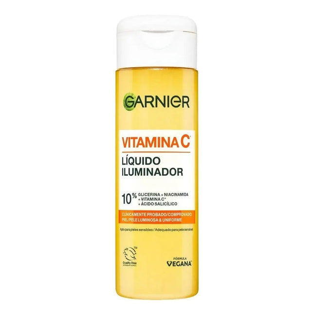 Garnier Vitamina C Líquido Iluminador Piel Lumionosa y Uniforme Unisex, 120 ml