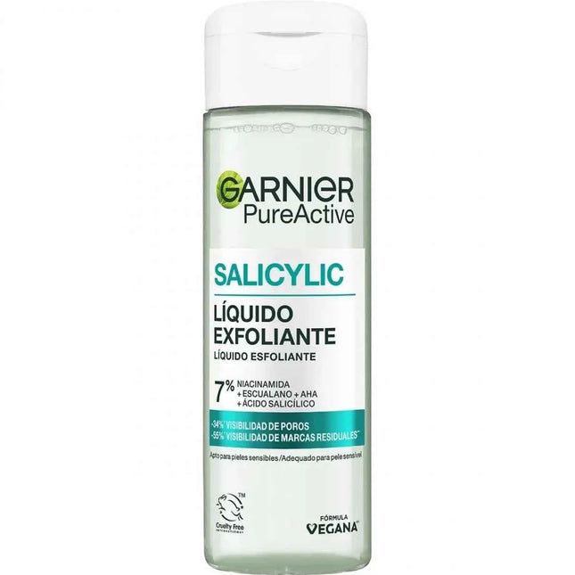 Garnier Pure Active Salicylic Líquido Exfoliante Unisex, 120 ml