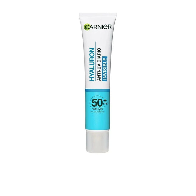 Garnier Hyaluron Anti-Uv Fluido Protector Barrera Cutánea Invisible Spf50 Unisex, 40 ml