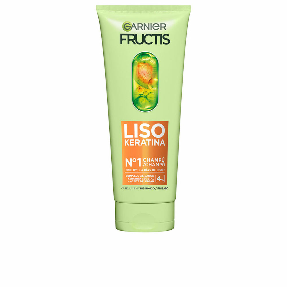 Garnier Fructis Liso Keratina N1 Champú Unisex, 200 ml