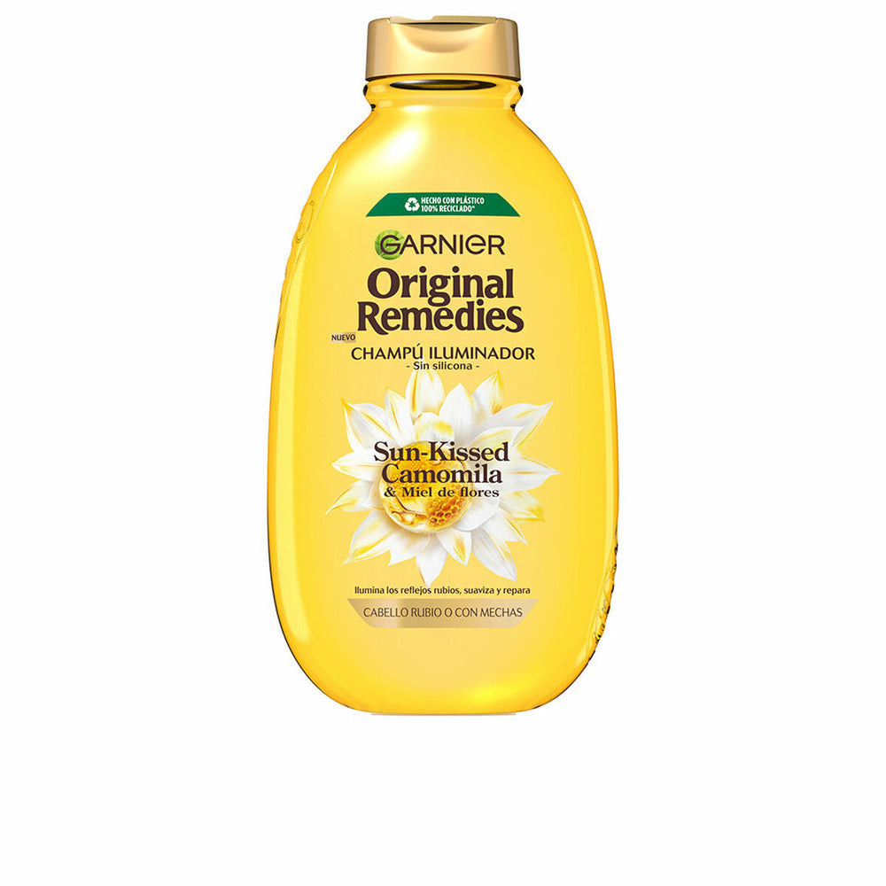 Garnier Original Remedies Champú Camomila y Miel De Flores Unisex, 600 ml