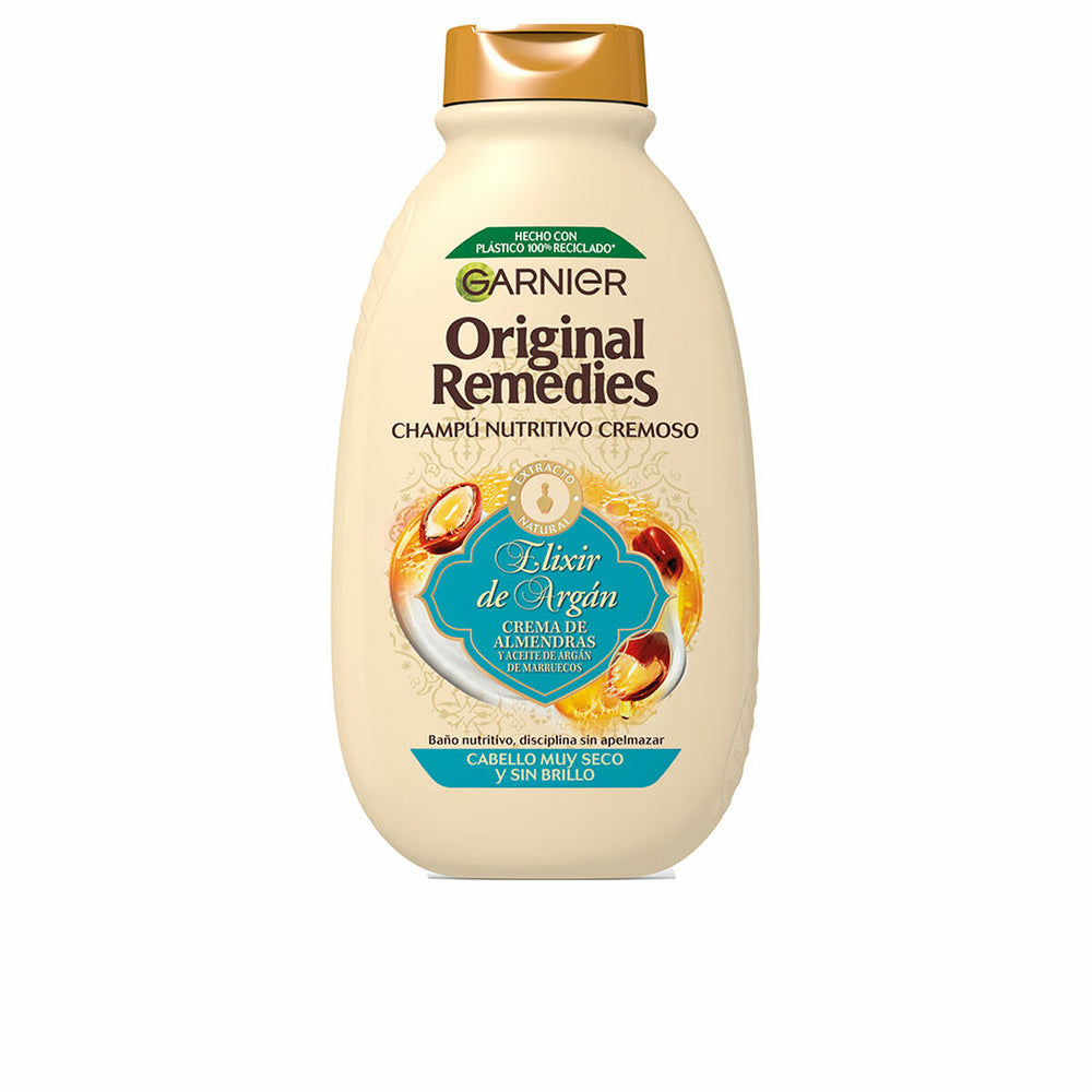 Garnier Original Remedies Champú Elixir De Argán Unisex, 400 ml