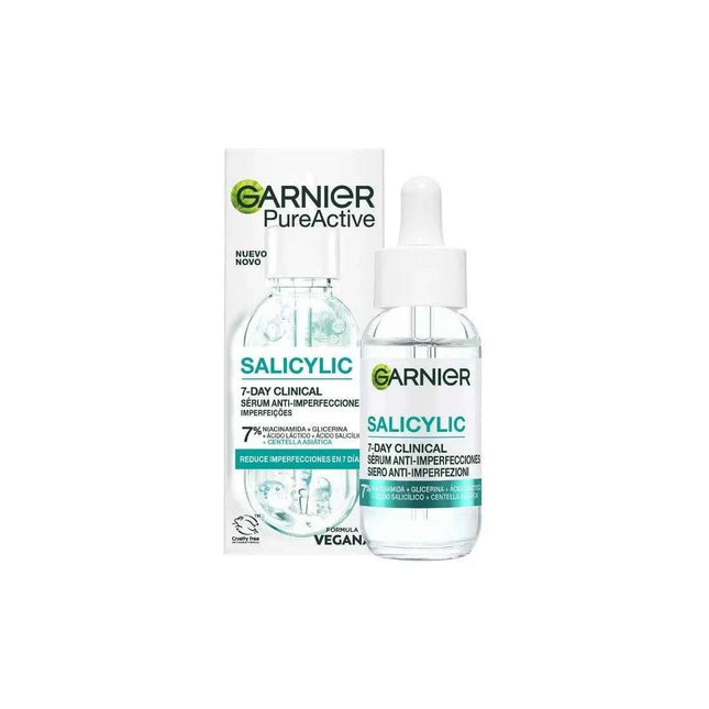 Garnier Pure Active Salicylic Sérum Anti-Imperfecciones Unisex, 30 ml