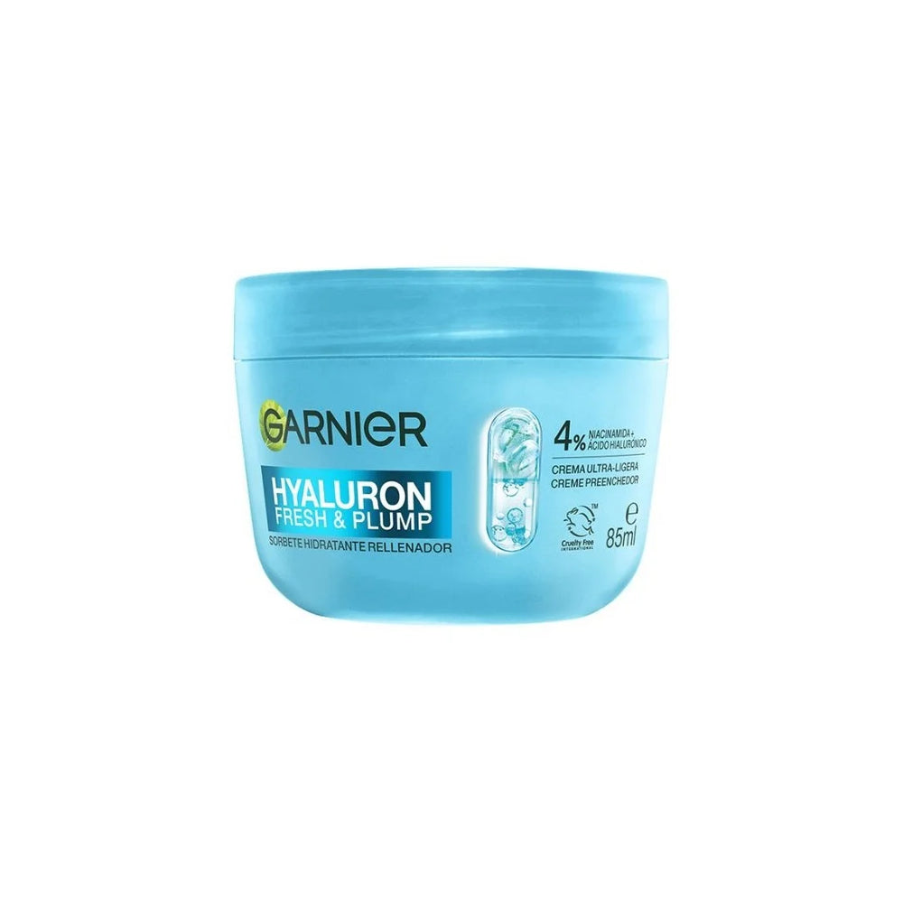 Garnier Hyaluron Fresh y Plump Sorbete Hidratante Rellenador Unisex, 85 ml