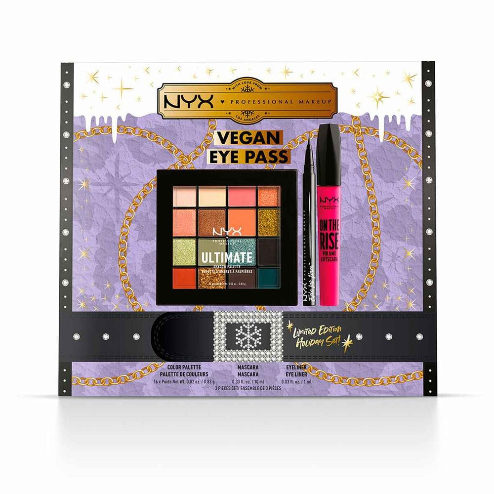NYX Vegan Eye Pass Limited Edition Lote 3 Piezas Unisex