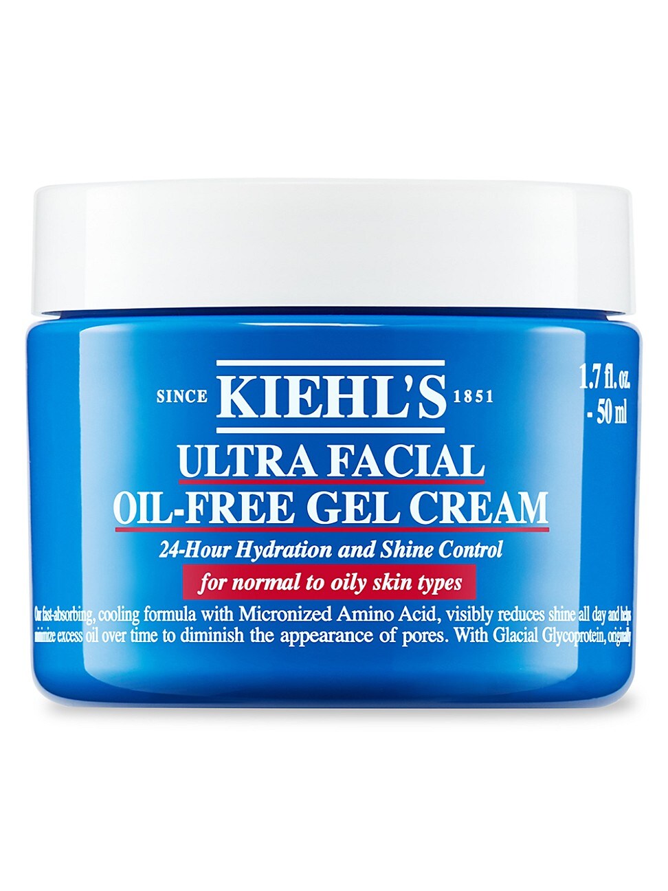 Kiehl`s Kiehl's Ultra Facial Hydrating – Gel Cream for Women, 50 ml