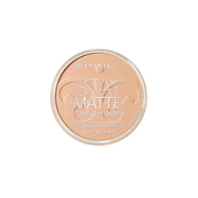 Rimmel London Rimmel Stay Matte Pressed Powder 005 Silky Beige Unisex