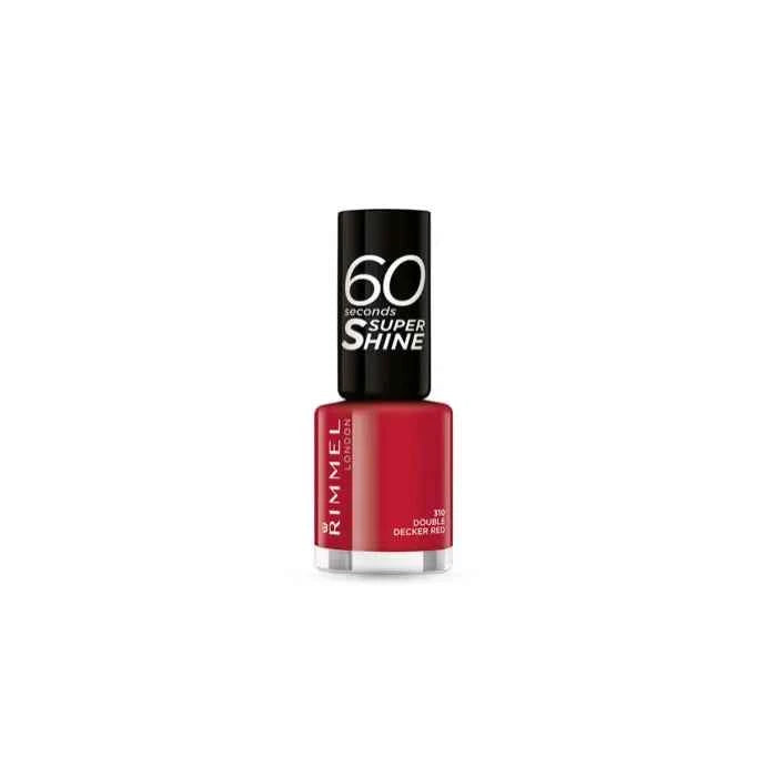 Rimmel London Rimmel 60 Seconds Super Shine 310 Double Decker Red Unisex