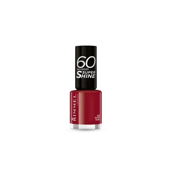 Rimmel London Rimmel 60 Seconds Super Shine 320 Rapid Ruby Unisex