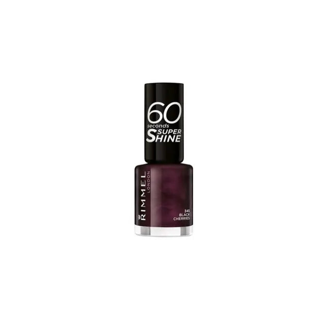 Rimmel London Rimmel 60 Seconds Super Shine 345 Black Cherries Unisex
