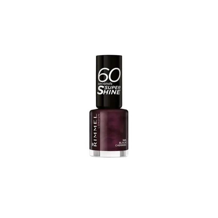 Rimmel London Rimmel 60 Seconds Super Shine 345 Black Cherries Unisex