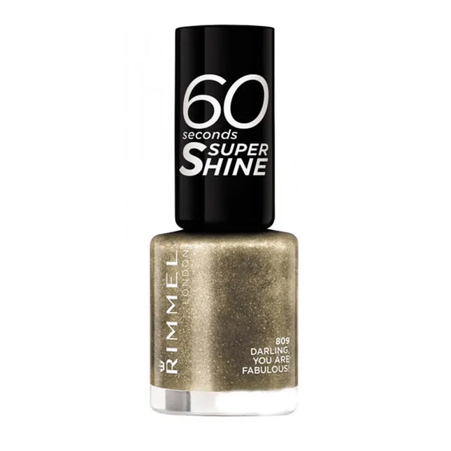 Rimmel London 60 Seconds Super Shine Nail Lacquer 809 Darling You Are Fabulous Unisex