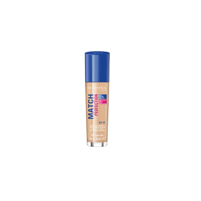 Rimmel London Rimmel Match Perfection – Foundation Spf20 102 Light Nude Unisex