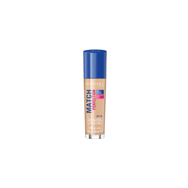 Rimmel London Rimmel Match Perfection – Foundation Spf20 200 Soft Beige Unisex